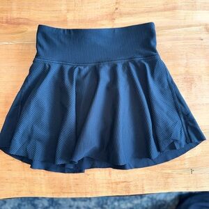 Navy Kids Skort with Elastic Waistband